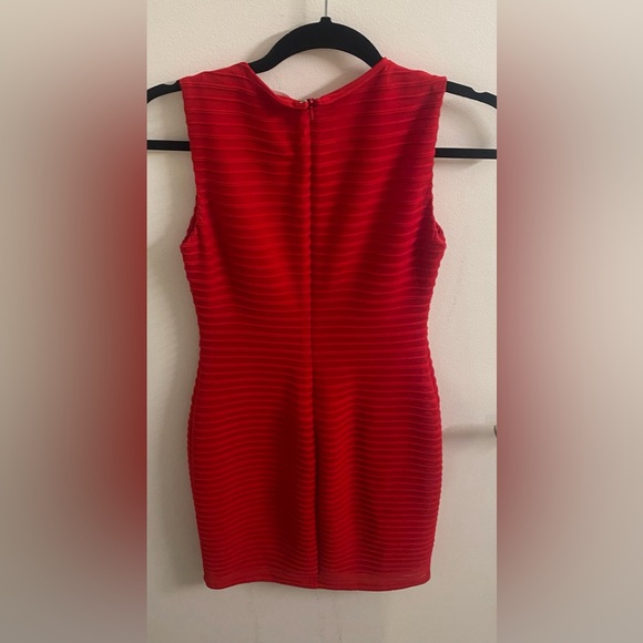 Calvin Klein Red Bodycon Dress - Picture 2 of 3